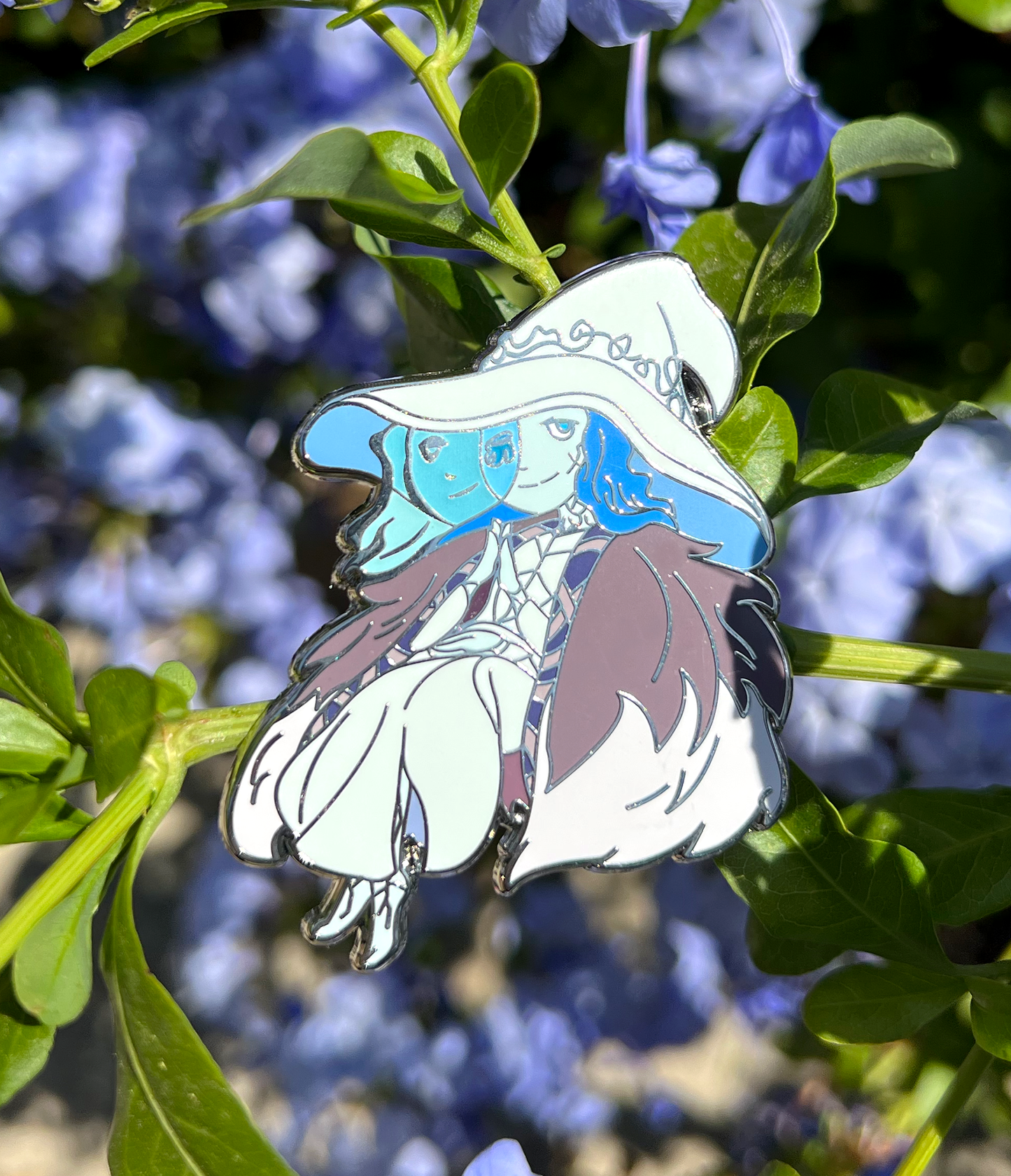 Land Between Characters Enamel Pins