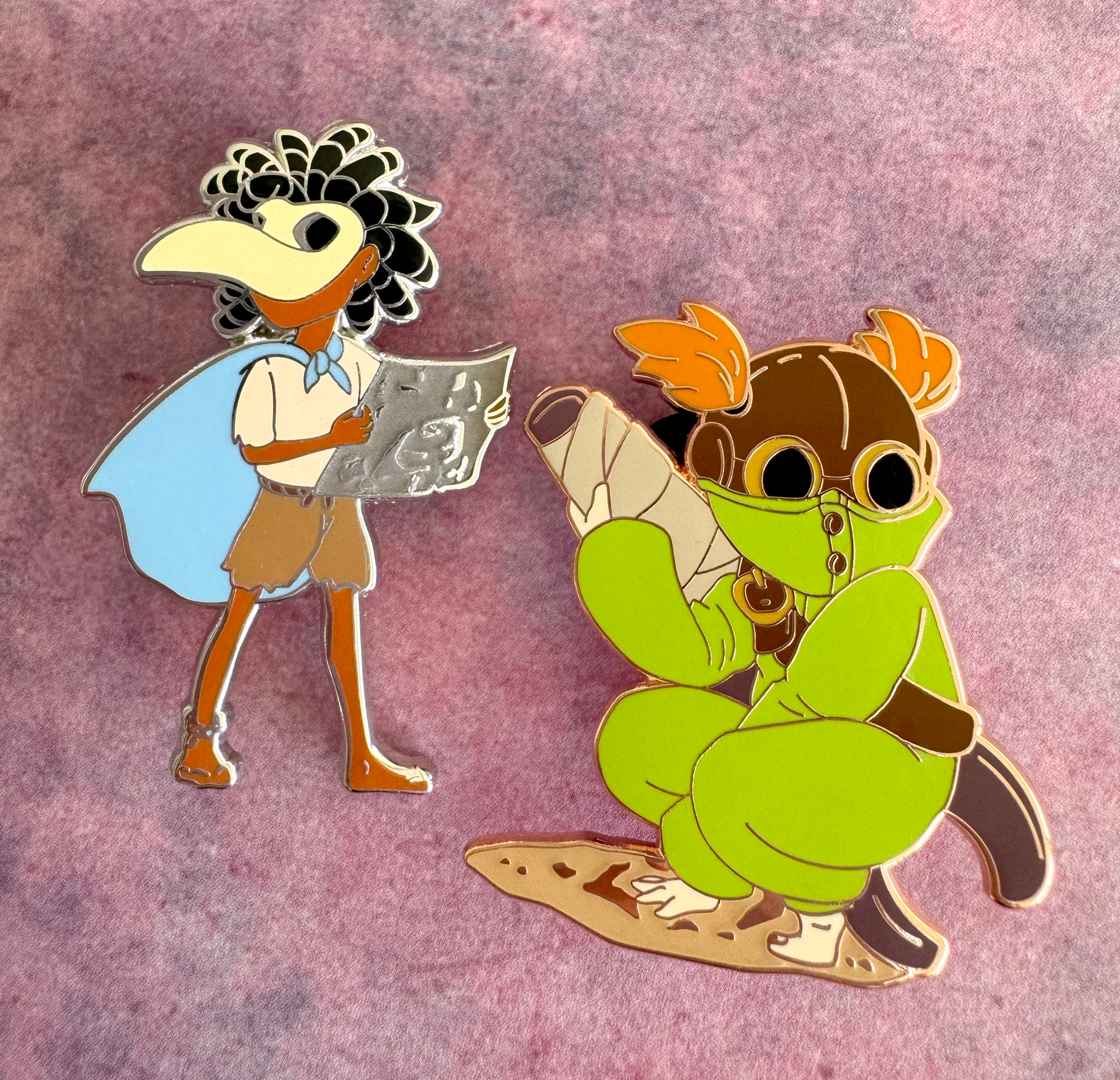 Tiny Kids 3 Enamel Pins