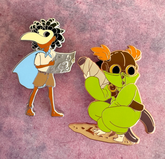 Tiny Kids 3 Enamel Pins
